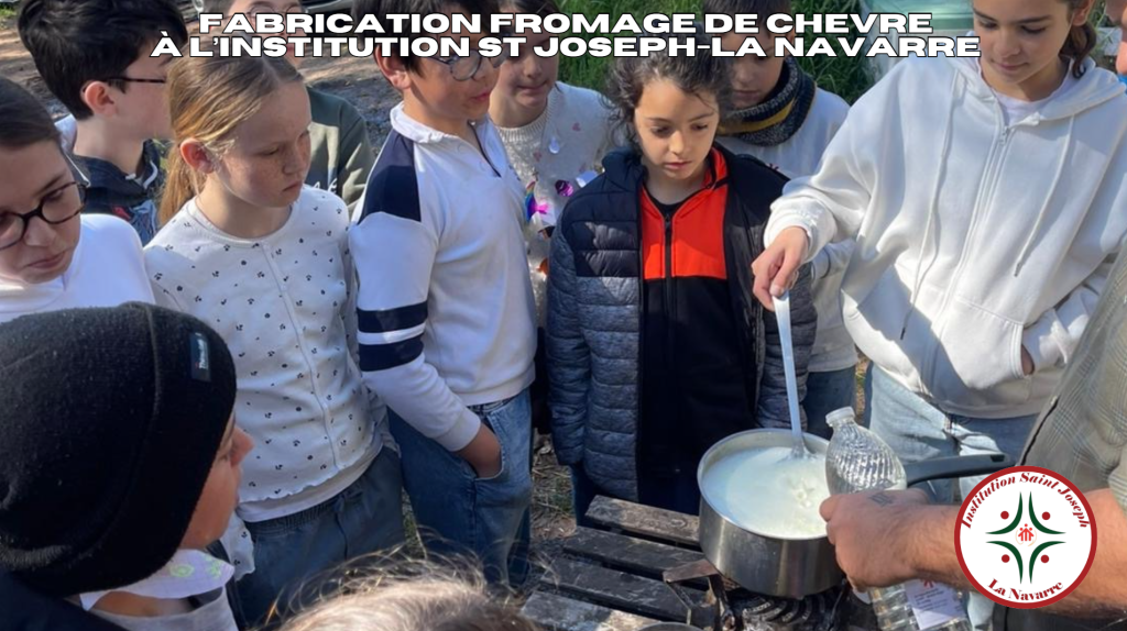 Fabrication de fromage frais de chèvre