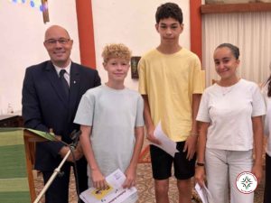 Remise des Palmes Salésiennes 06/26